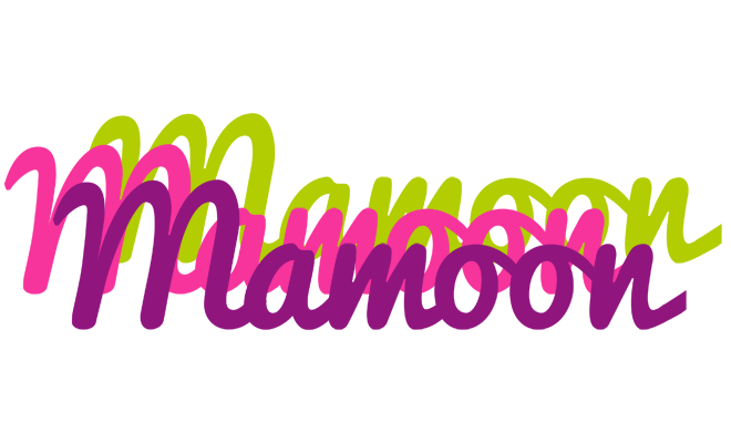Mamoon flowers logo