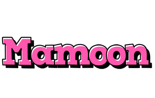 Mamoon girlish logo