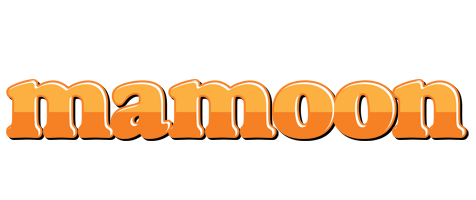 Mamoon orange logo