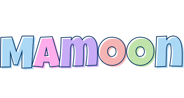 Mamoon pastel logo