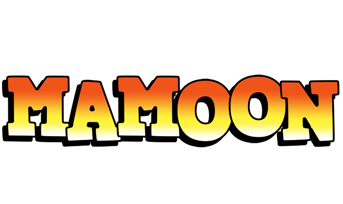 Mamoon sunset logo