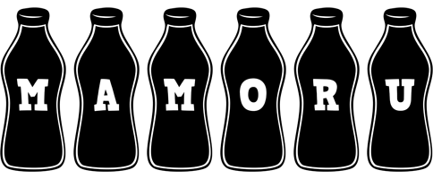 Mamoru bottle logo