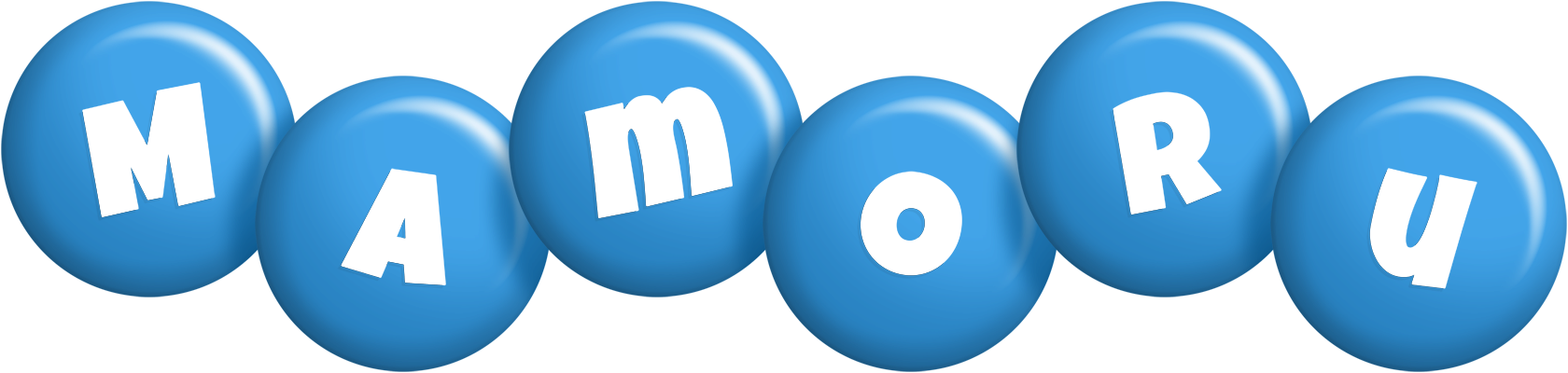 Mamoru candy-blue logo