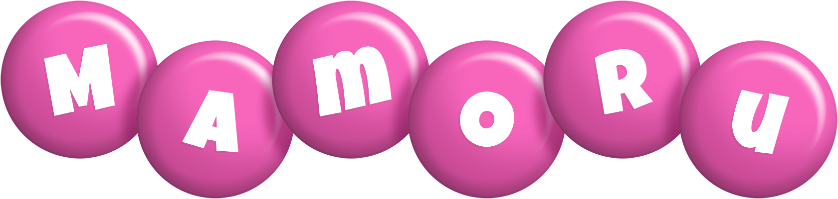 Mamoru candy-pink logo
