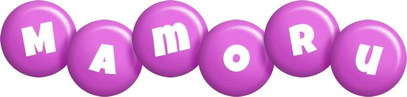 Mamoru candy-purple logo