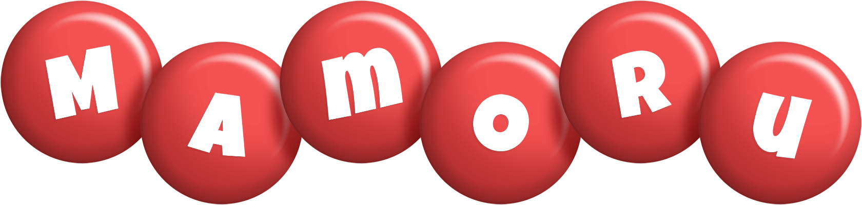 Mamoru candy-red logo