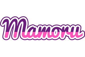 Mamoru cheerful logo