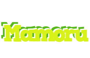 Mamoru citrus logo