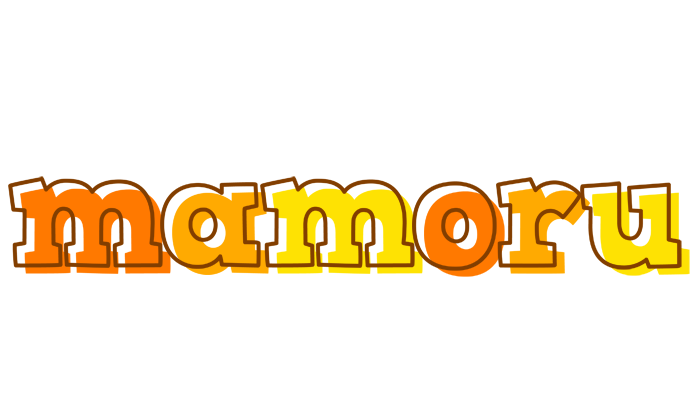 Mamoru desert logo