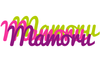 Mamoru flowers logo