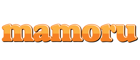 Mamoru orange logo