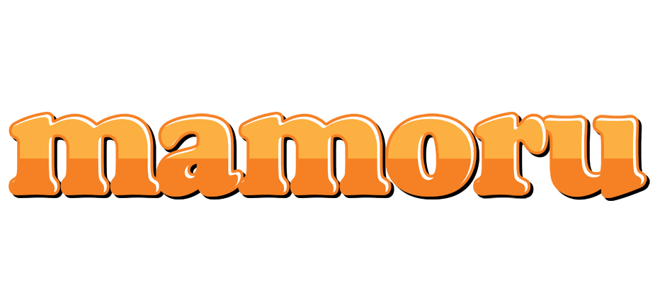 Mamoru orange logo