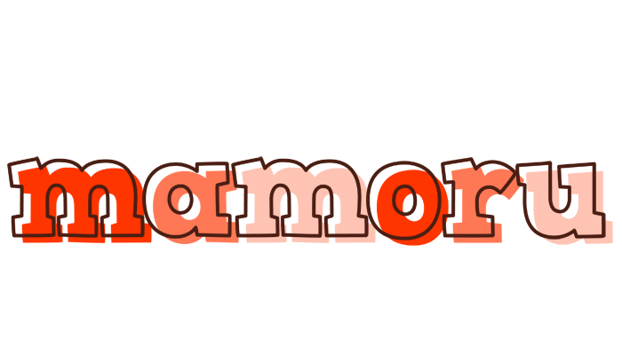 Mamoru paint logo