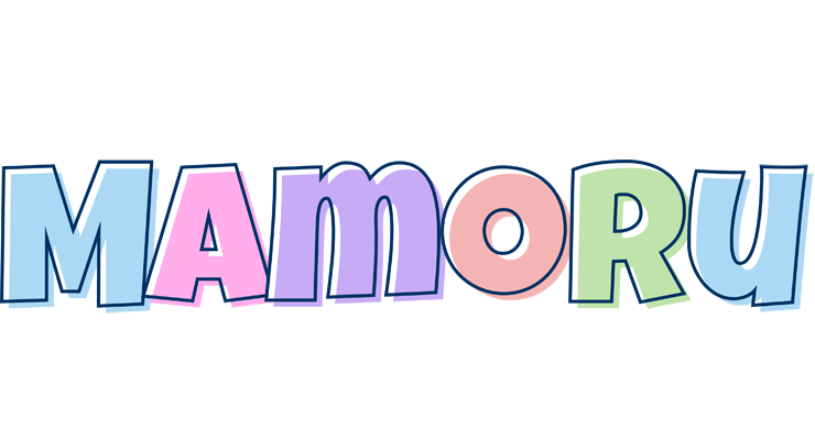 Mamoru pastel logo