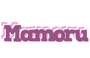 Mamoru relaxing logo