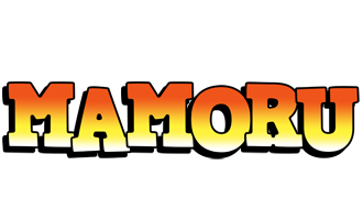 Mamoru sunset logo