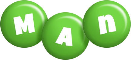 Man candy-green logo
