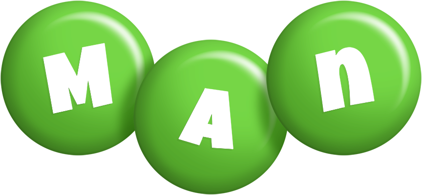 Man candy-green logo