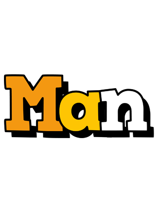 Man cartoon logo