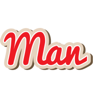 Man chocolate logo