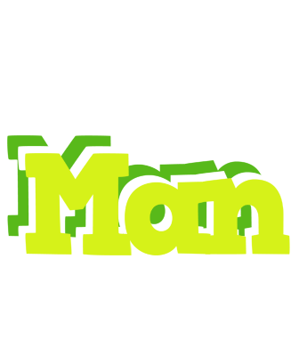 Man citrus logo