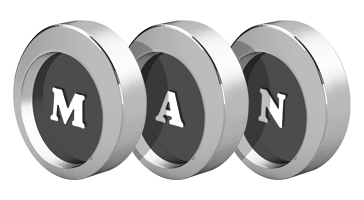 Man coins logo