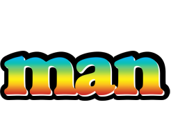 Man color logo