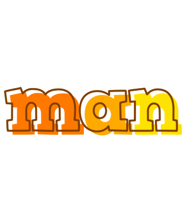 Man desert logo