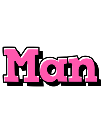 Man girlish logo