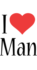Man i-love logo