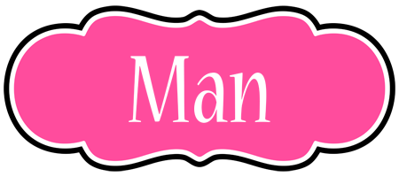 Man invitation logo