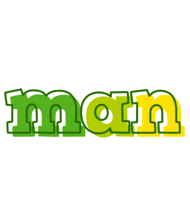 Man juice logo