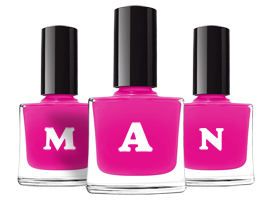 Man nails logo