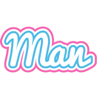 Man outdoors logo
