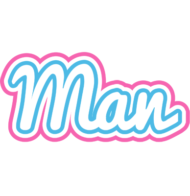 Man outdoors logo