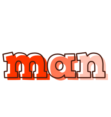 Man paint logo
