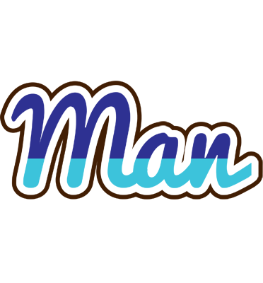 Man raining logo
