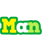 Man soccer logo