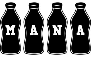 Mana bottle logo