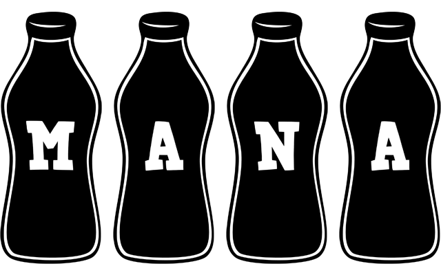 Mana bottle logo