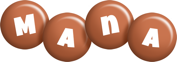 Mana candy-brown logo
