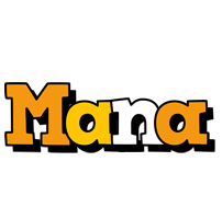 Mana cartoon logo