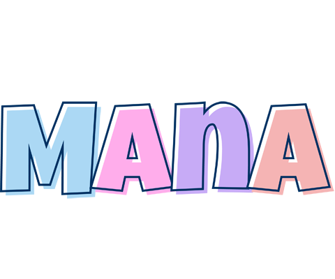 Mana pastel logo