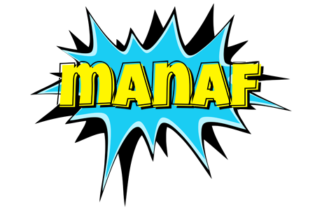 Manaf amazing logo