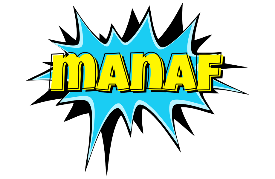 Manaf amazing logo