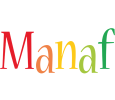 Manaf birthday logo