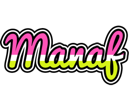 Manaf candies logo