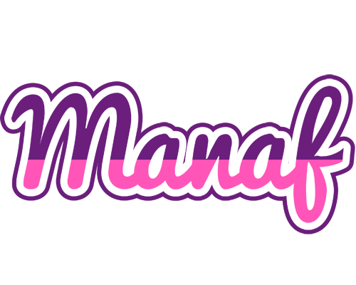 Manaf cheerful logo