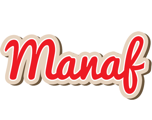 Manaf chocolate logo