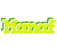 Manaf citrus logo